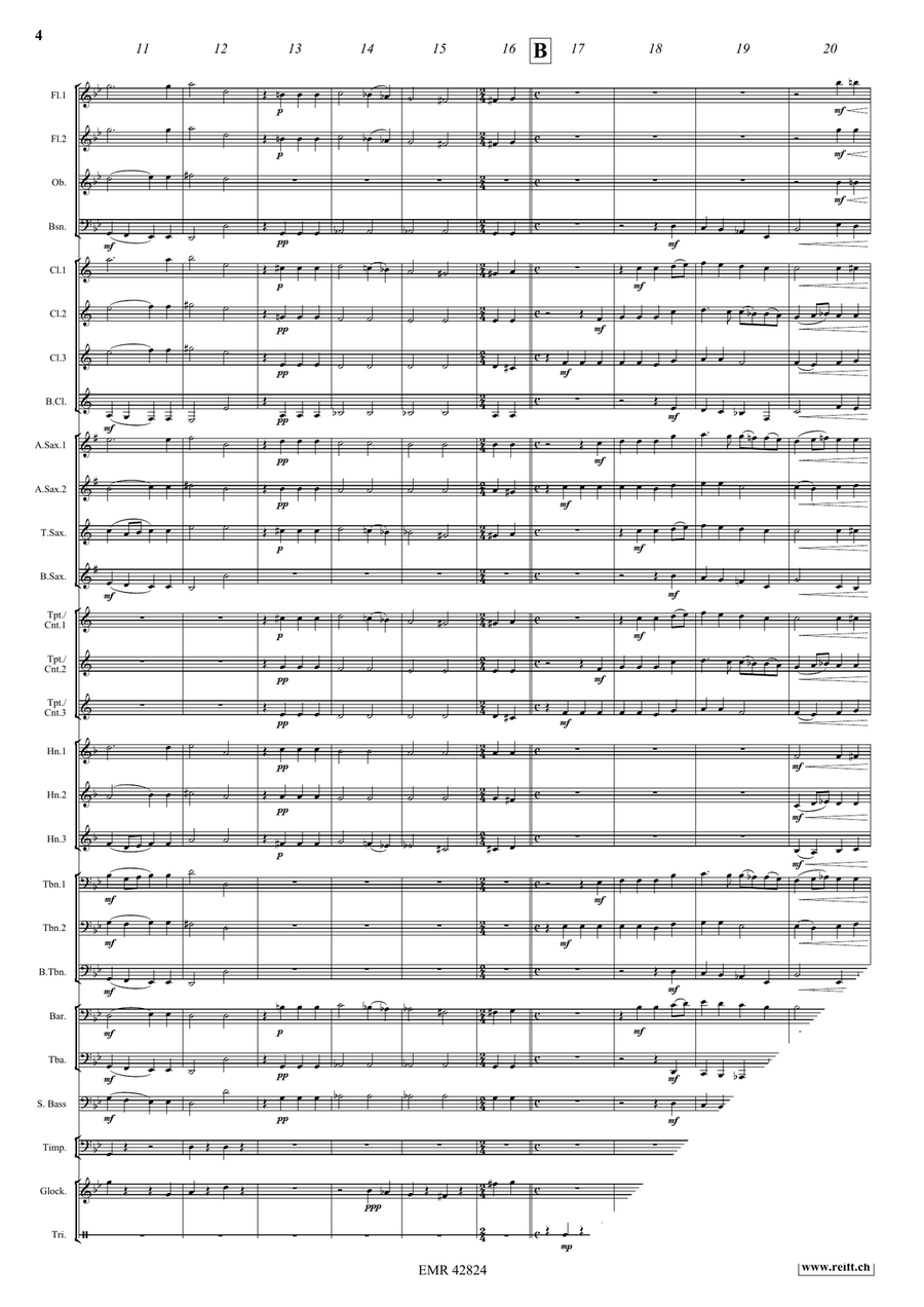 Trösterin Musik Trösterin Musik Concert Band scores gallery preview page 4