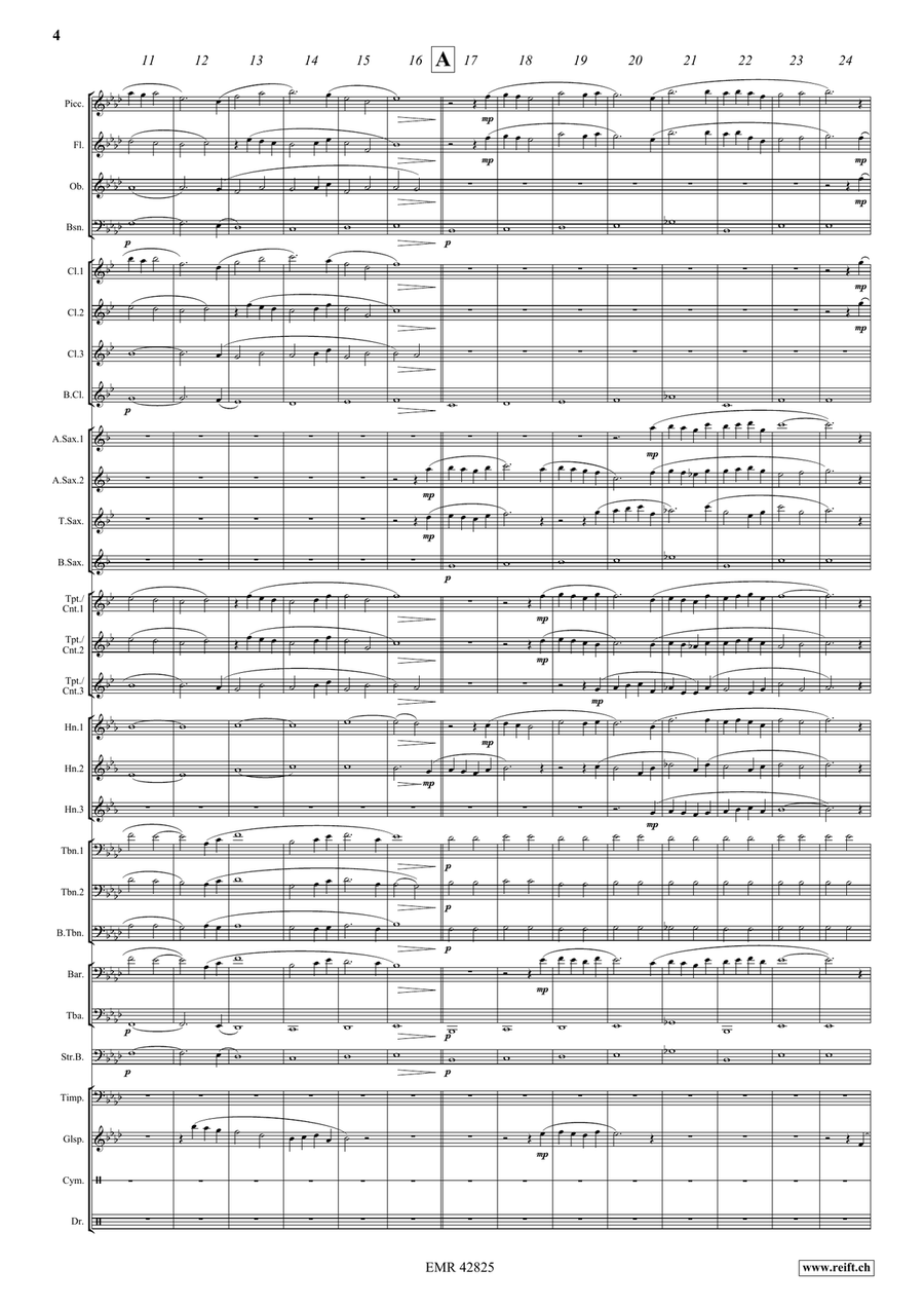 Infinity Infinity Concert Band scores gallery preview page 5