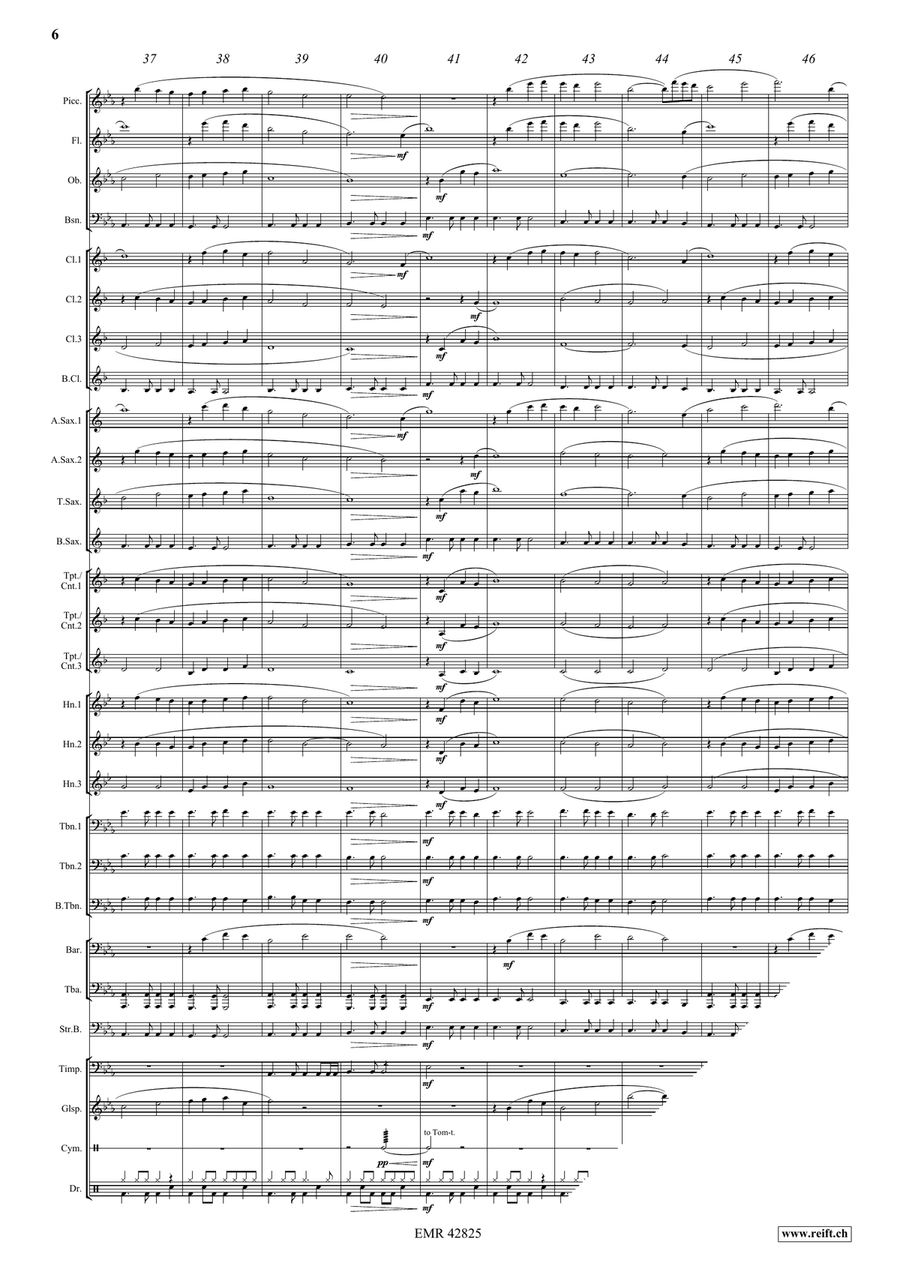 Infinity Infinity Concert Band scores gallery preview page 7
