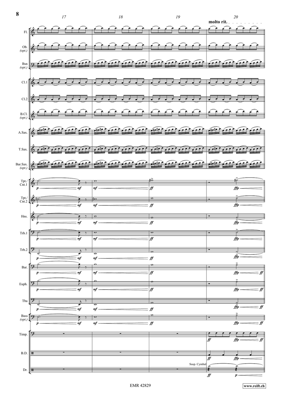 Time for Reunion Time for Reunion Concert Band scores gallery preview page 7