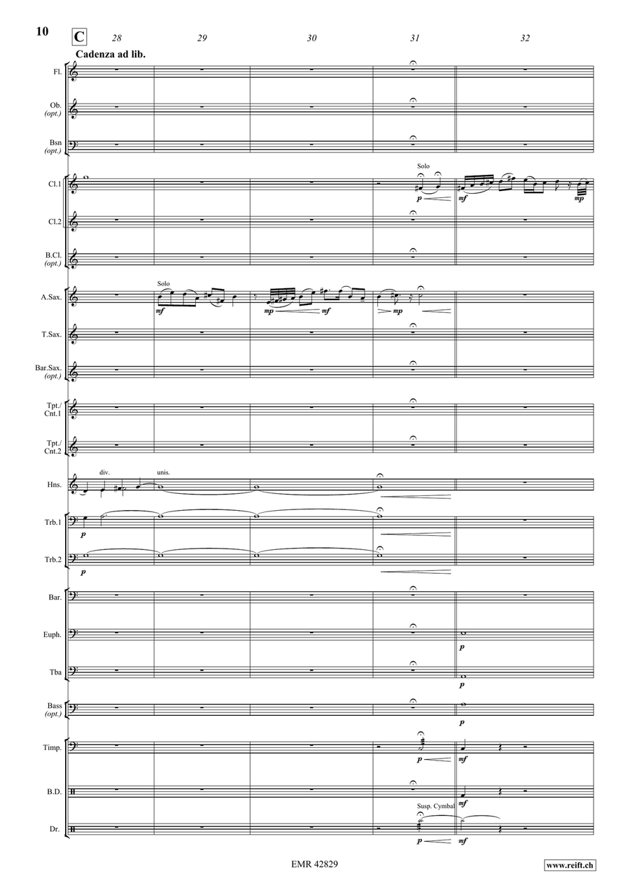 Time for Reunion Time for Reunion Concert Band scores gallery preview page 9