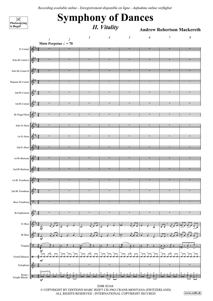 Symphony of Dances Symphony of Dances Brass Band scores gallery preview page 5