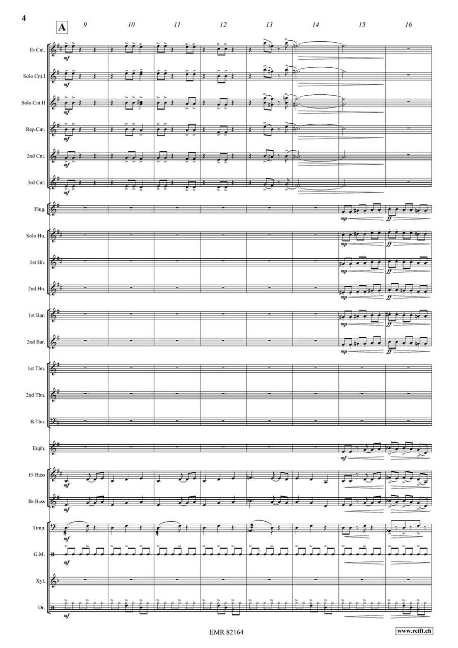 Symphony of Dances Symphony of Dances Brass Band scores gallery preview page 6