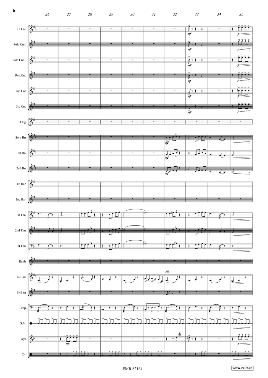 Symphony of Dances Symphony of Dances Brass Band scores gallery preview page 8