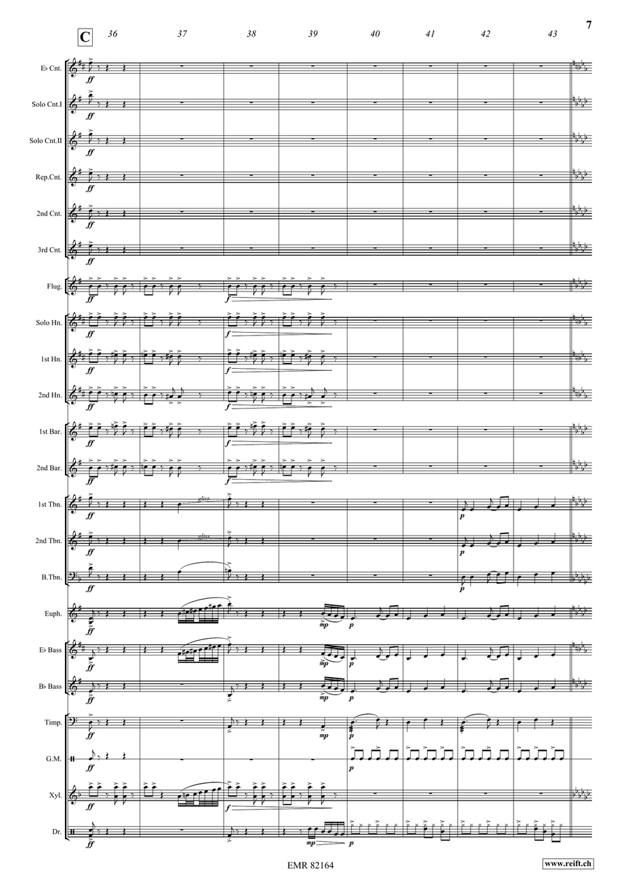 Symphony of Dances Symphony of Dances Brass Band scores gallery preview page 9