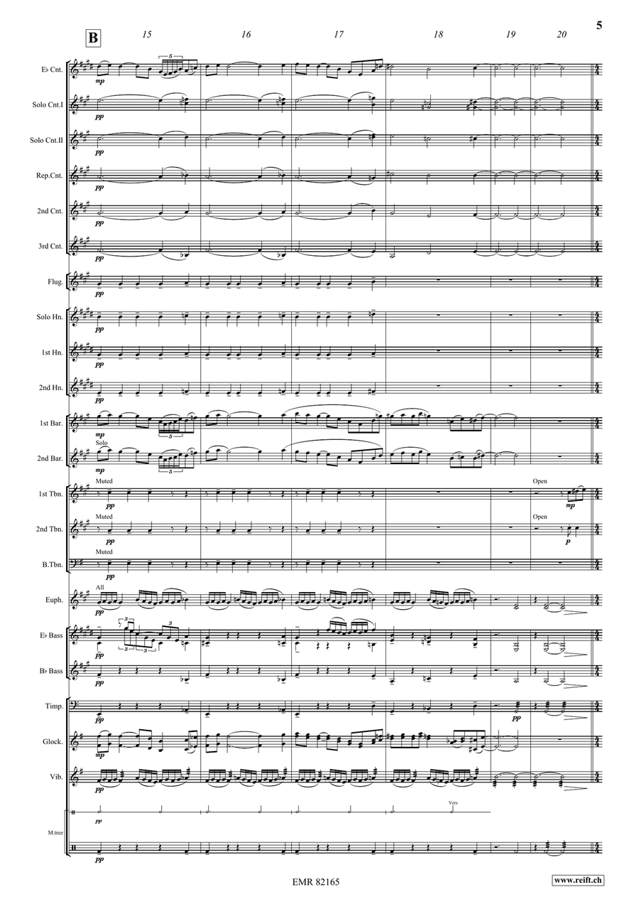 Symphony of Dances Symphony of Dances Brass Band scores gallery preview page 7