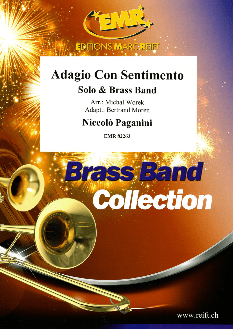 Adagio Con Sentimento Adagio Con Sentimento Brass Band scores gallery preview page 1