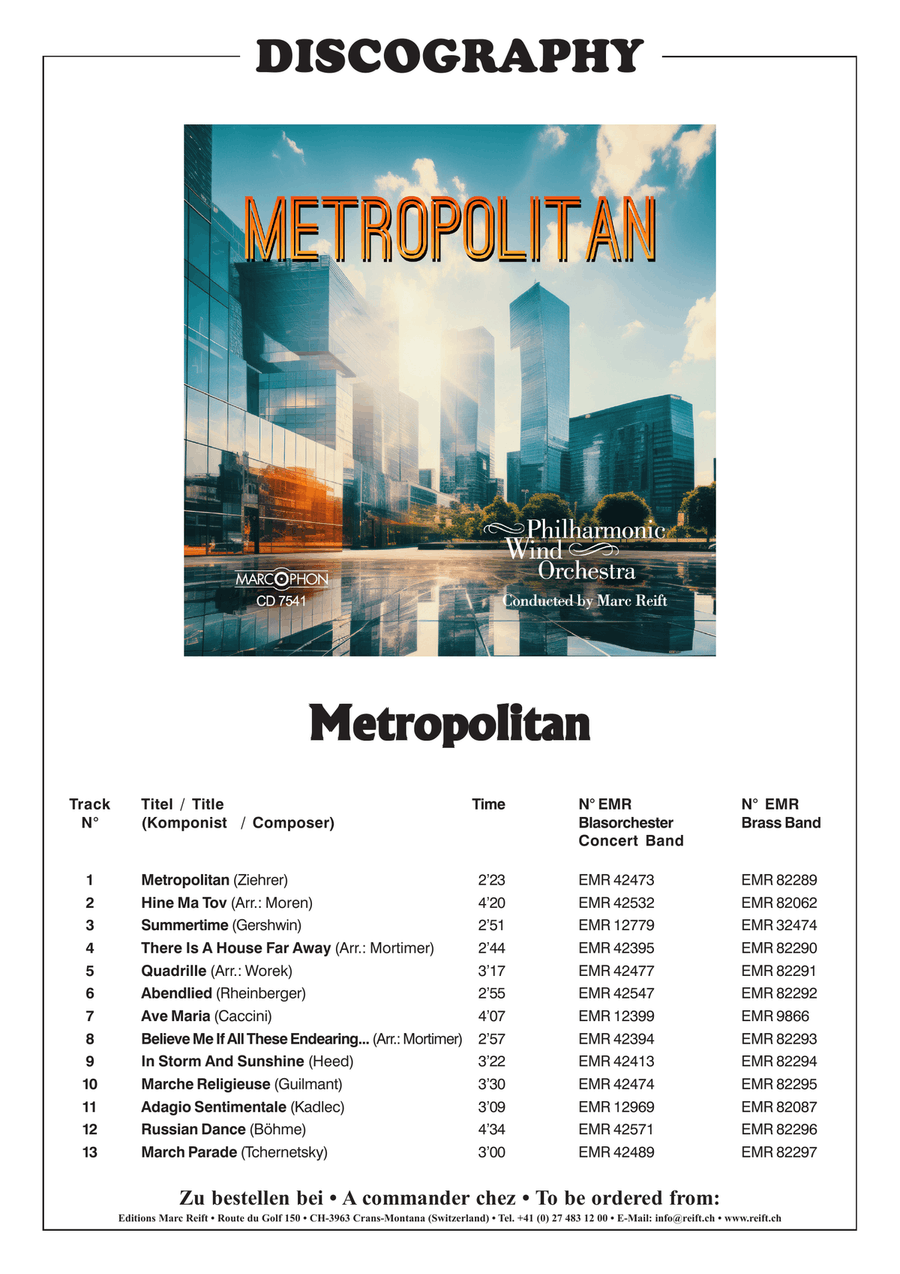 Metropolitan Metropolitan Brass Band scores gallery preview page 3