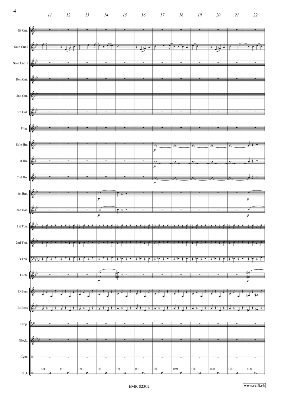 Yossel Yossel Yossel Yossel Brass Band scores gallery preview page 5