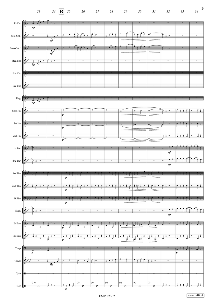 Yossel Yossel Yossel Yossel Brass Band scores gallery preview page 6