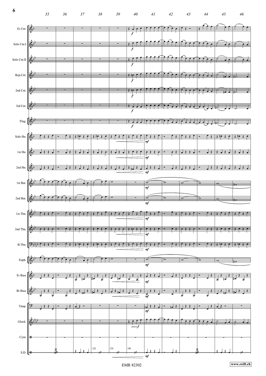 Yossel Yossel Yossel Yossel Brass Band scores gallery preview page 7