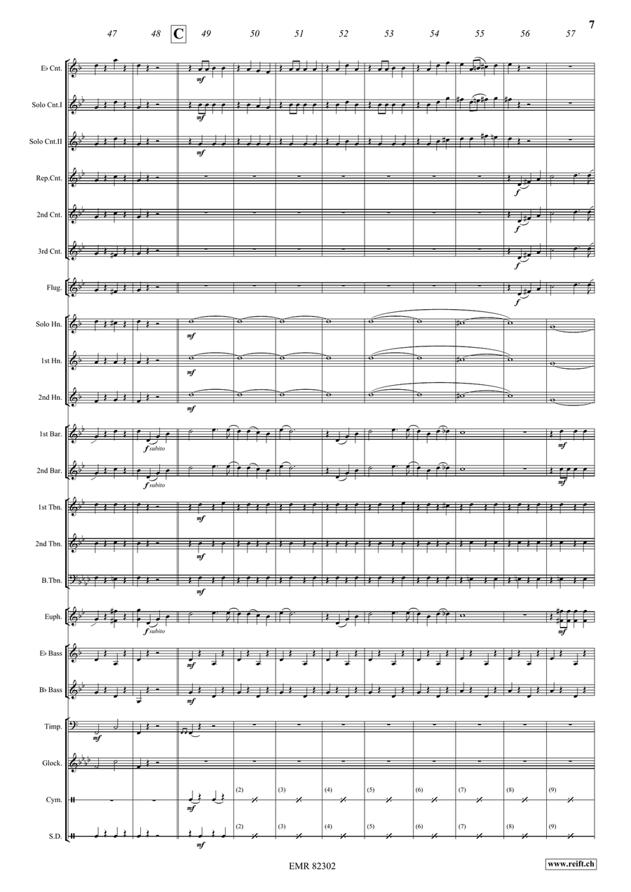 Yossel Yossel Yossel Yossel Brass Band scores gallery preview page 8