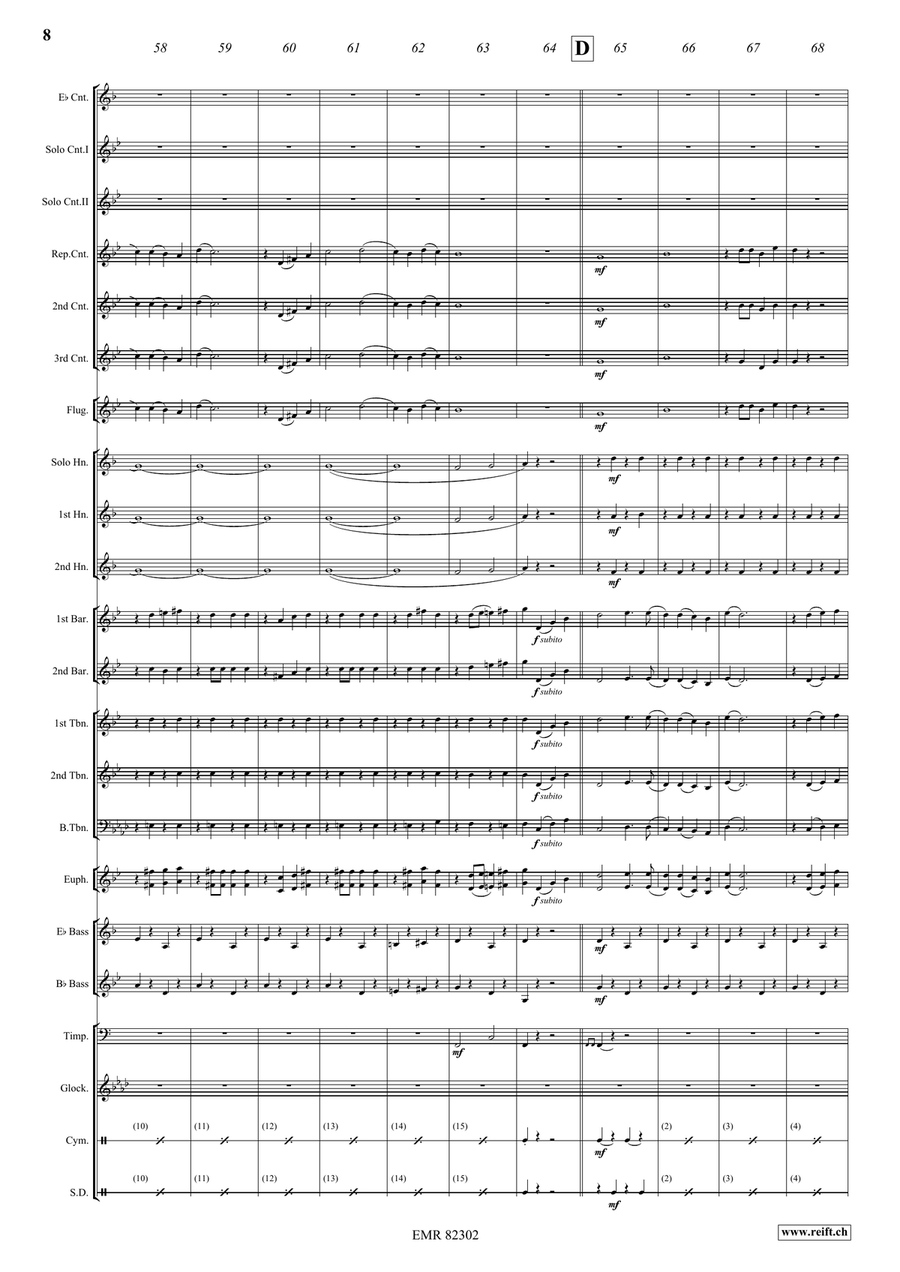 Yossel Yossel Yossel Yossel Brass Band scores gallery preview page 9