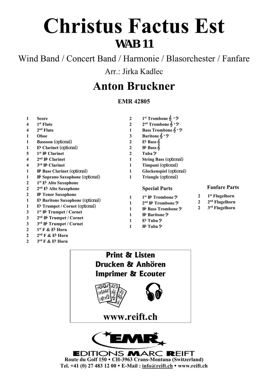 Christus Factus Est Christus Factus Est Concert Band scores gallery preview page 2