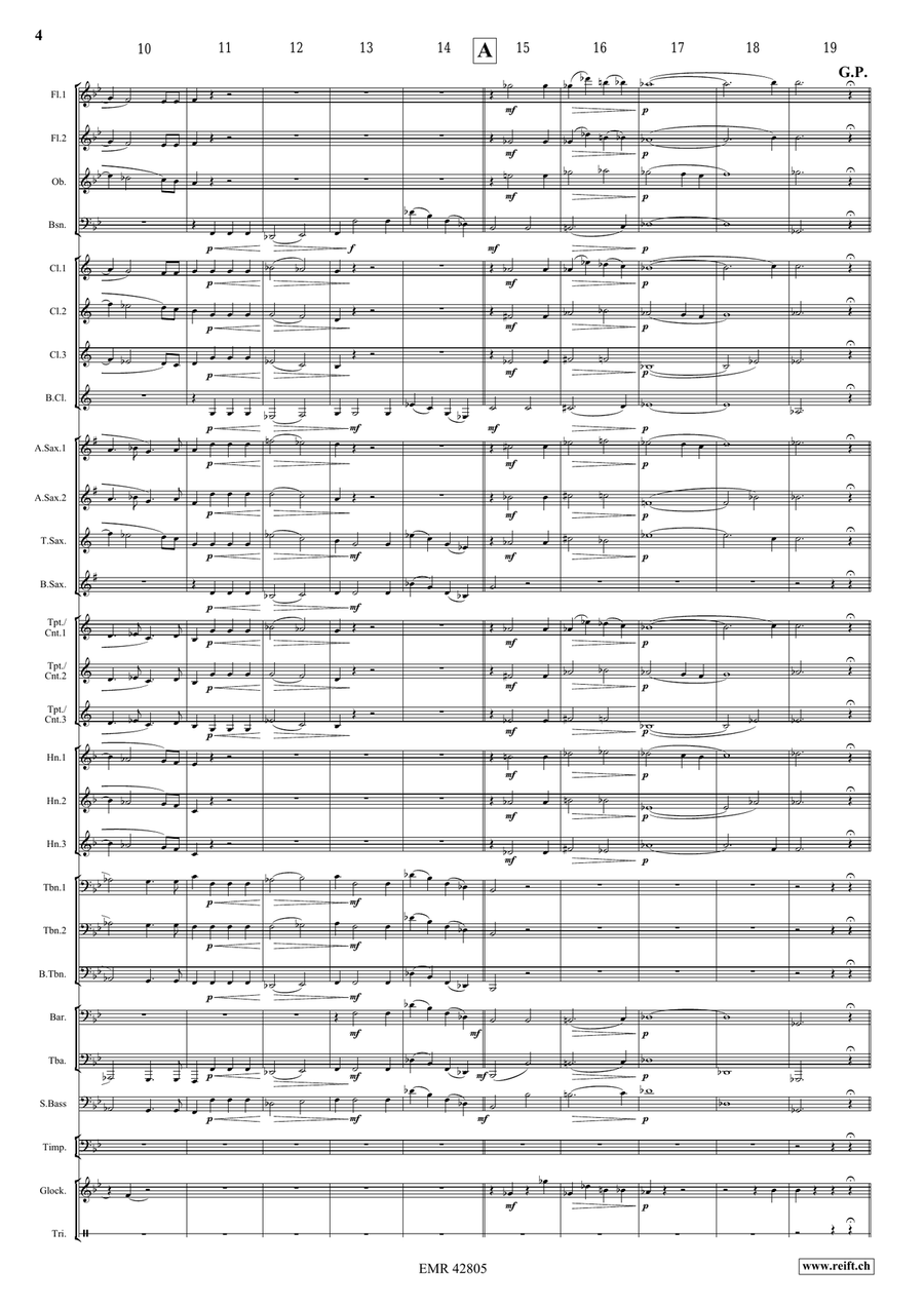 Christus Factus Est Christus Factus Est Concert Band scores gallery preview page 4