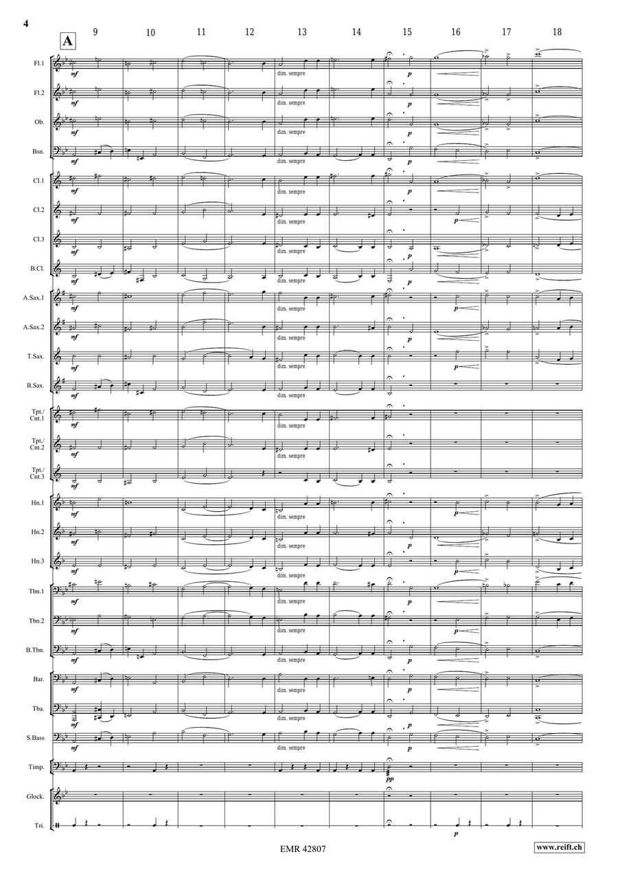 Vexilla Regis Vexilla Regis Concert Band scores gallery preview page 4