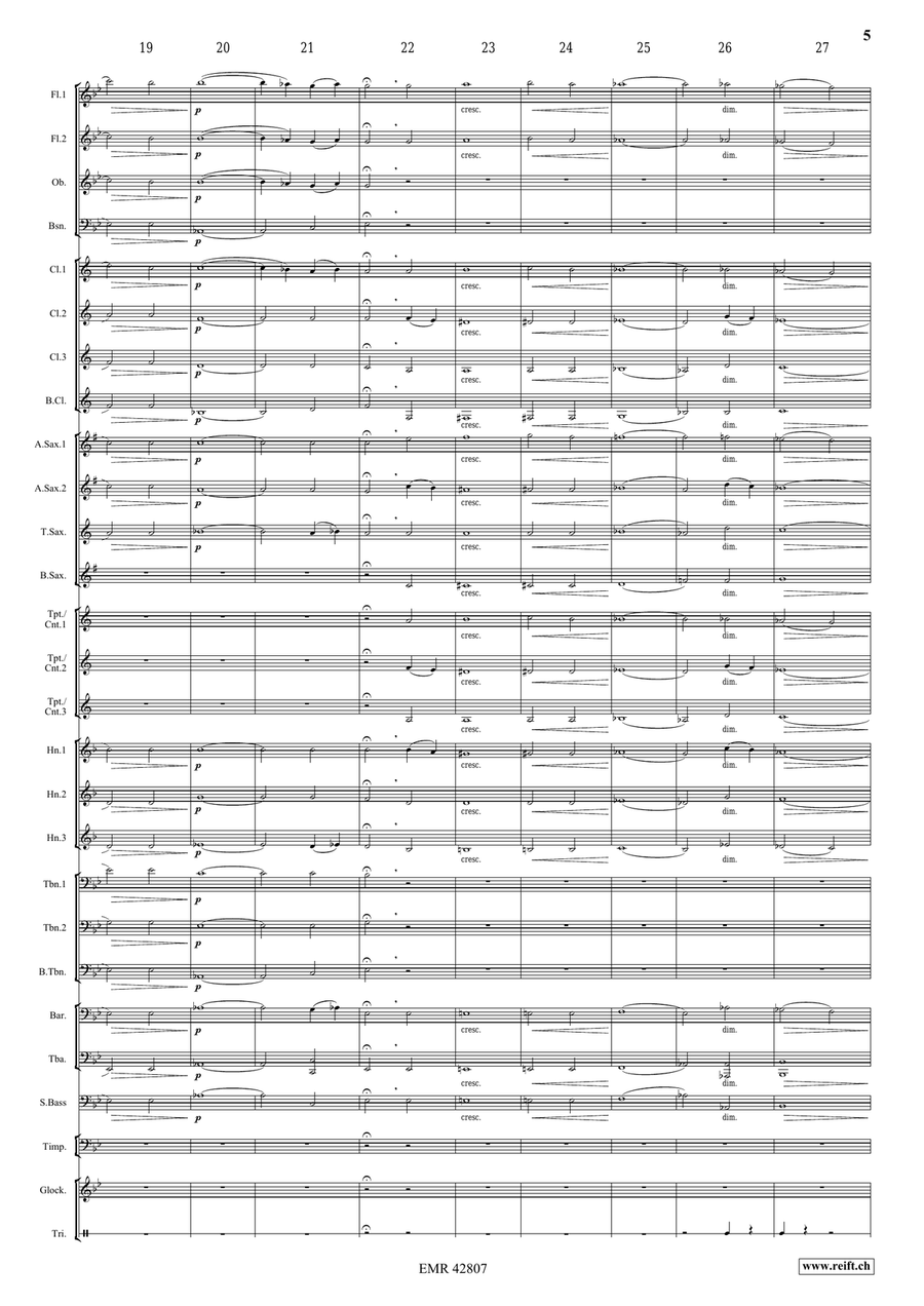 Vexilla Regis Vexilla Regis Concert Band scores gallery preview page 5