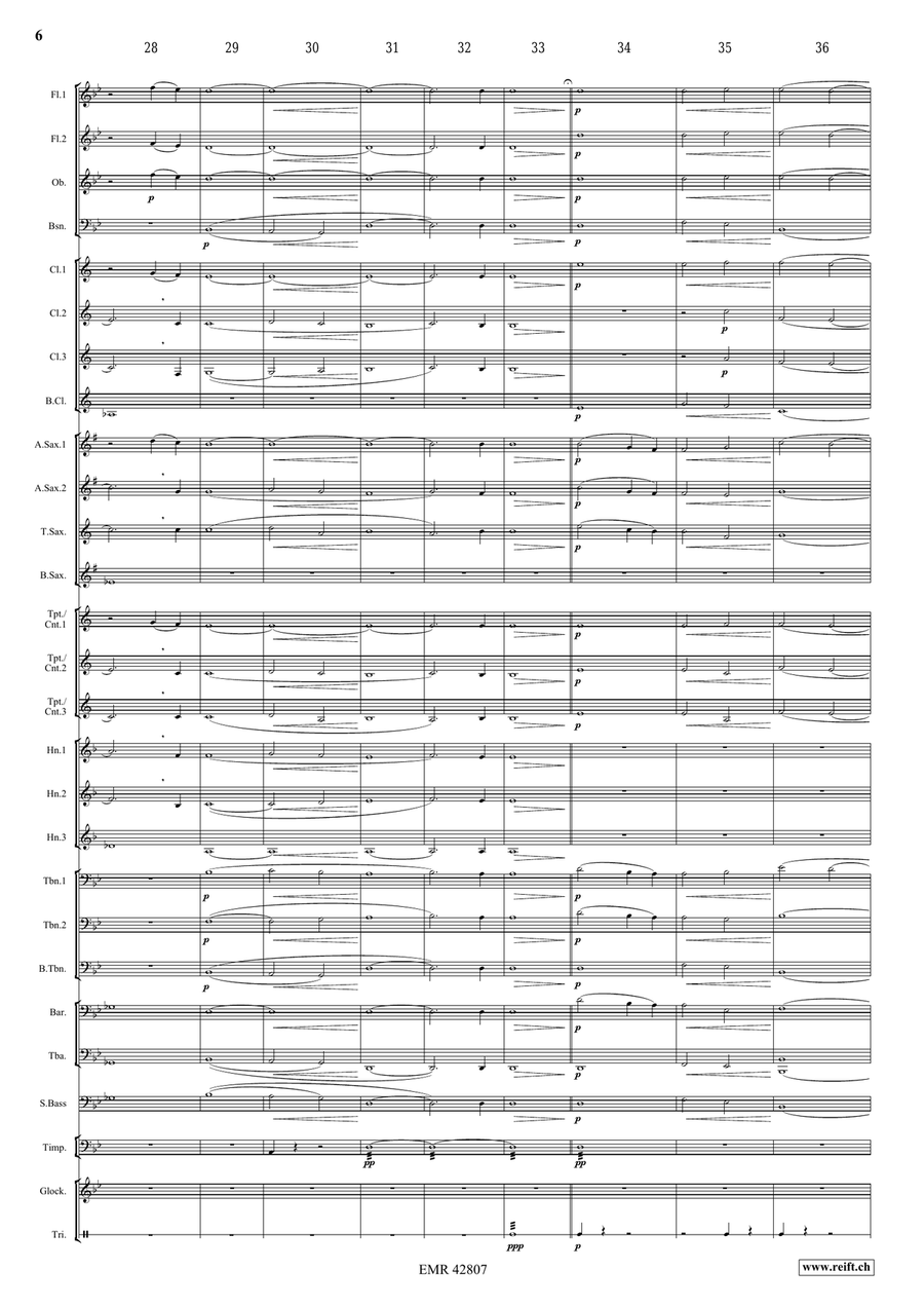 Vexilla Regis Vexilla Regis Concert Band scores gallery preview page 6