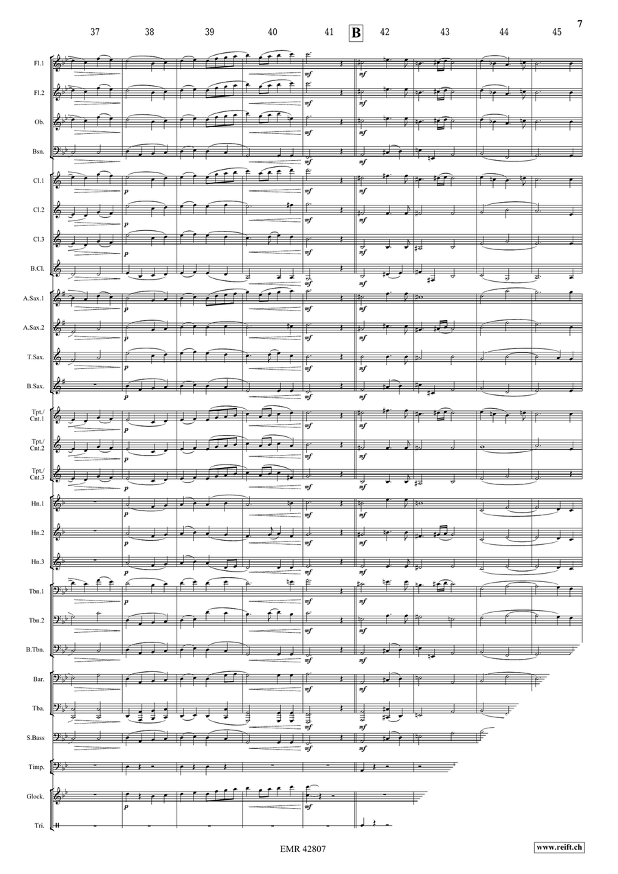 Vexilla Regis Vexilla Regis Concert Band scores gallery preview page 7