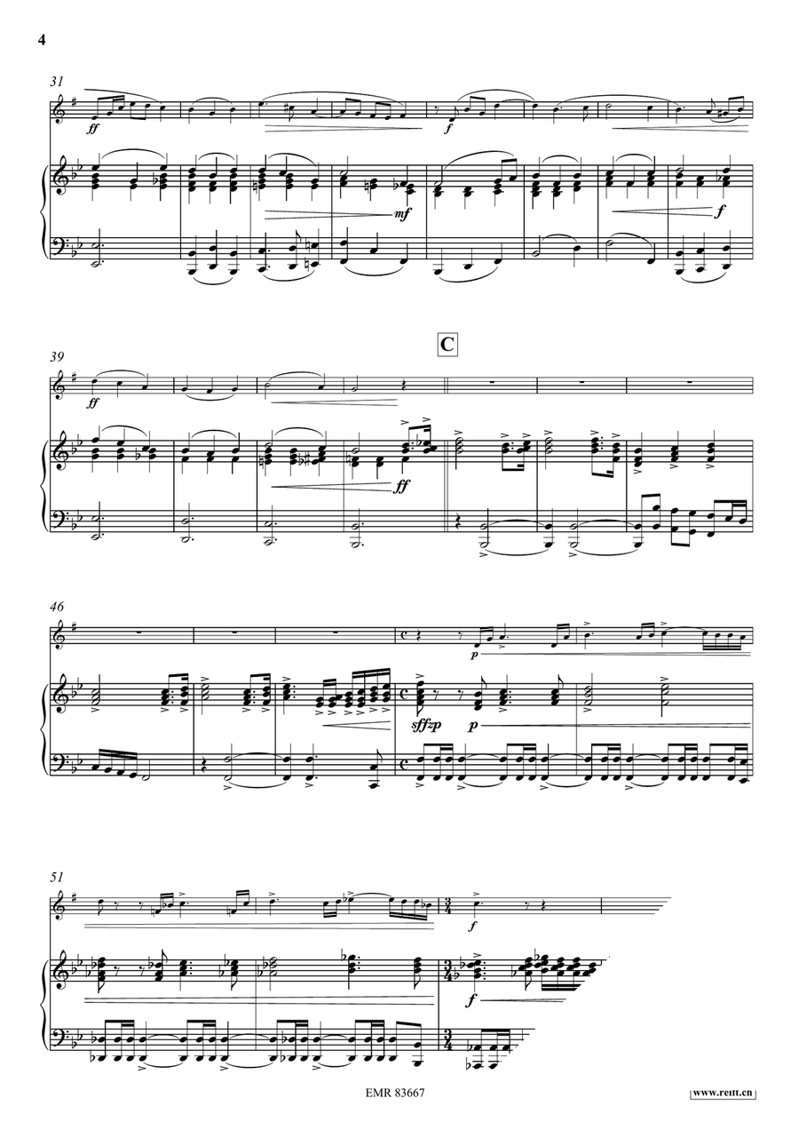To God Be The Glory To God Be The Glory Horn scores gallery preview page 4