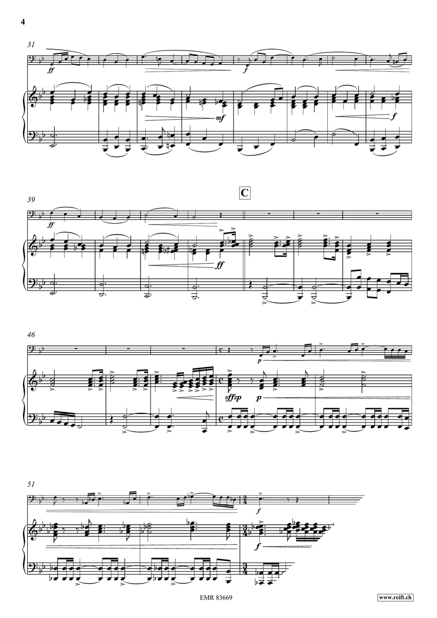 To God Be The Glory To God Be The Glory Trombone scores gallery preview page 4
