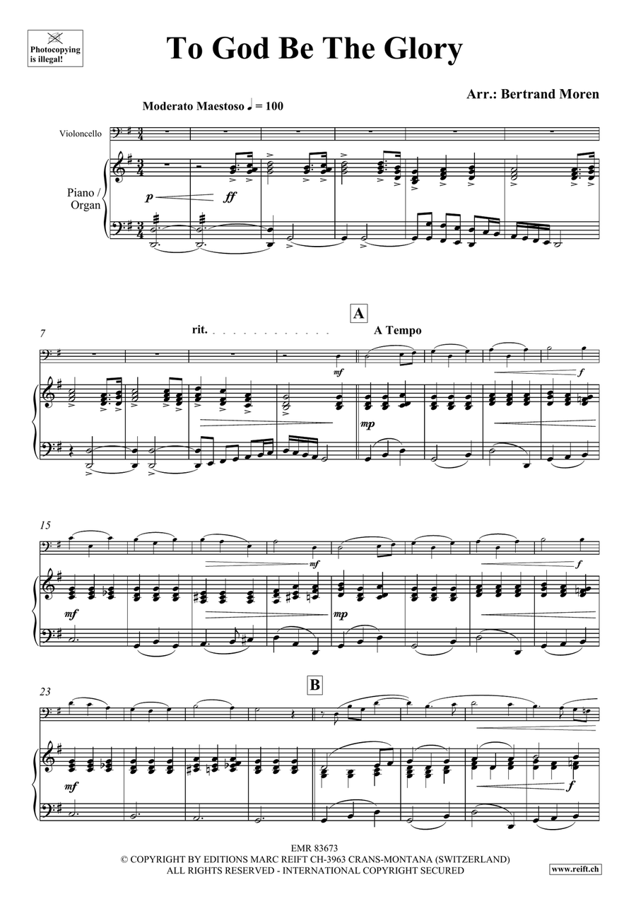To God Be The Glory To God Be The Glory Organ scores gallery preview page 3
