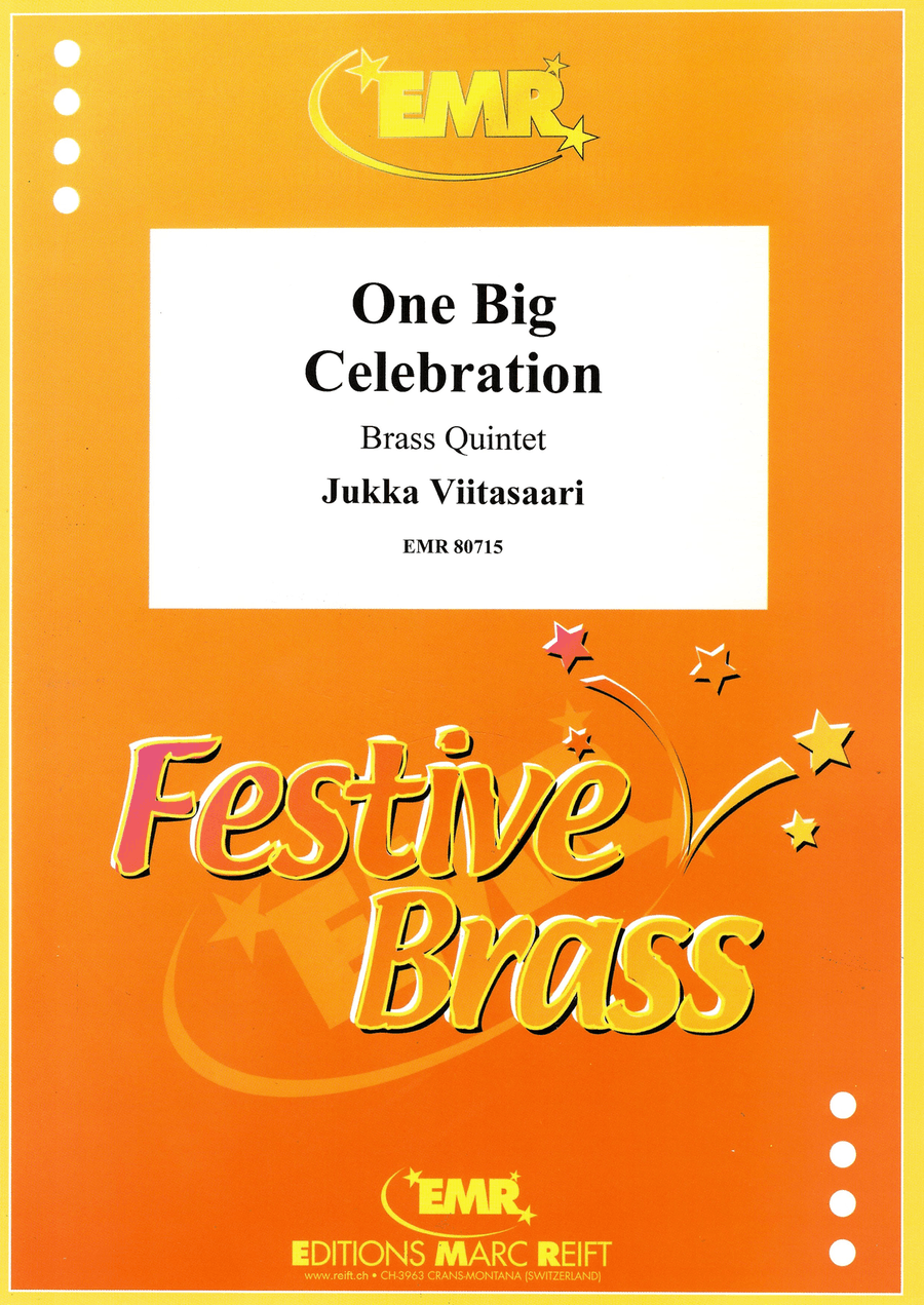 One Big Celebration One Big Celebration Brass Quintet scores gallery preview page 1