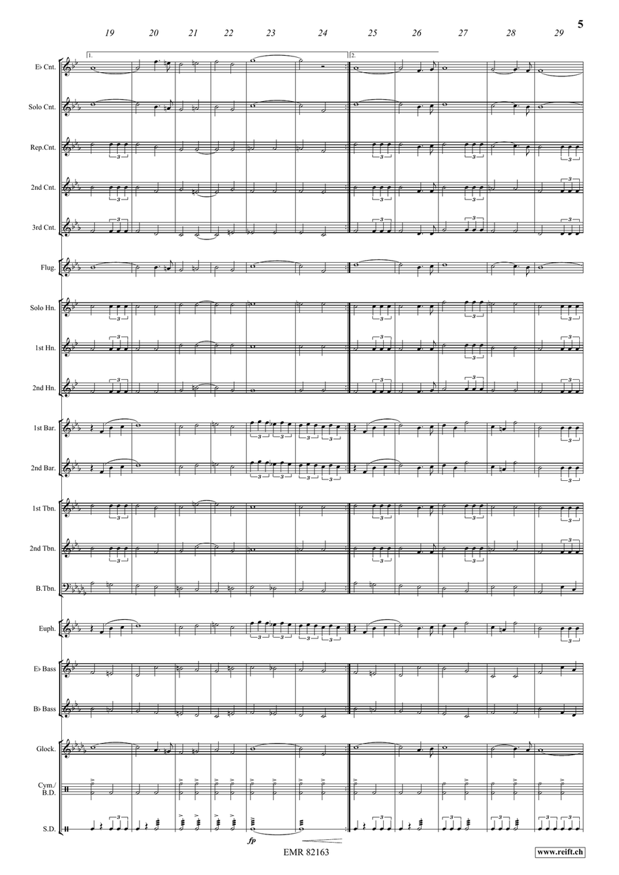 The Big Rainbow The Big Rainbow Brass Band scores gallery preview page 6