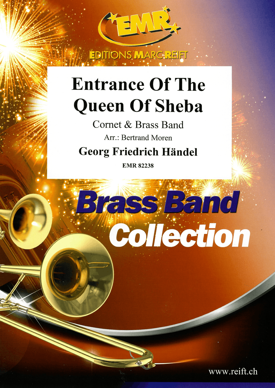 Entrance Of The Queen Of Sheba Brass Band scores gallery preview page 1