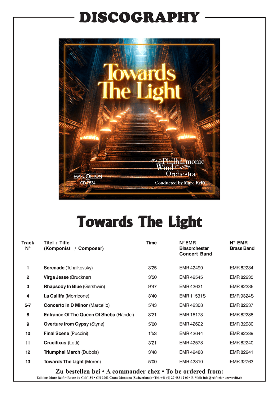 Entrance Of The Queen Of Sheba Brass Band scores gallery preview page 3
