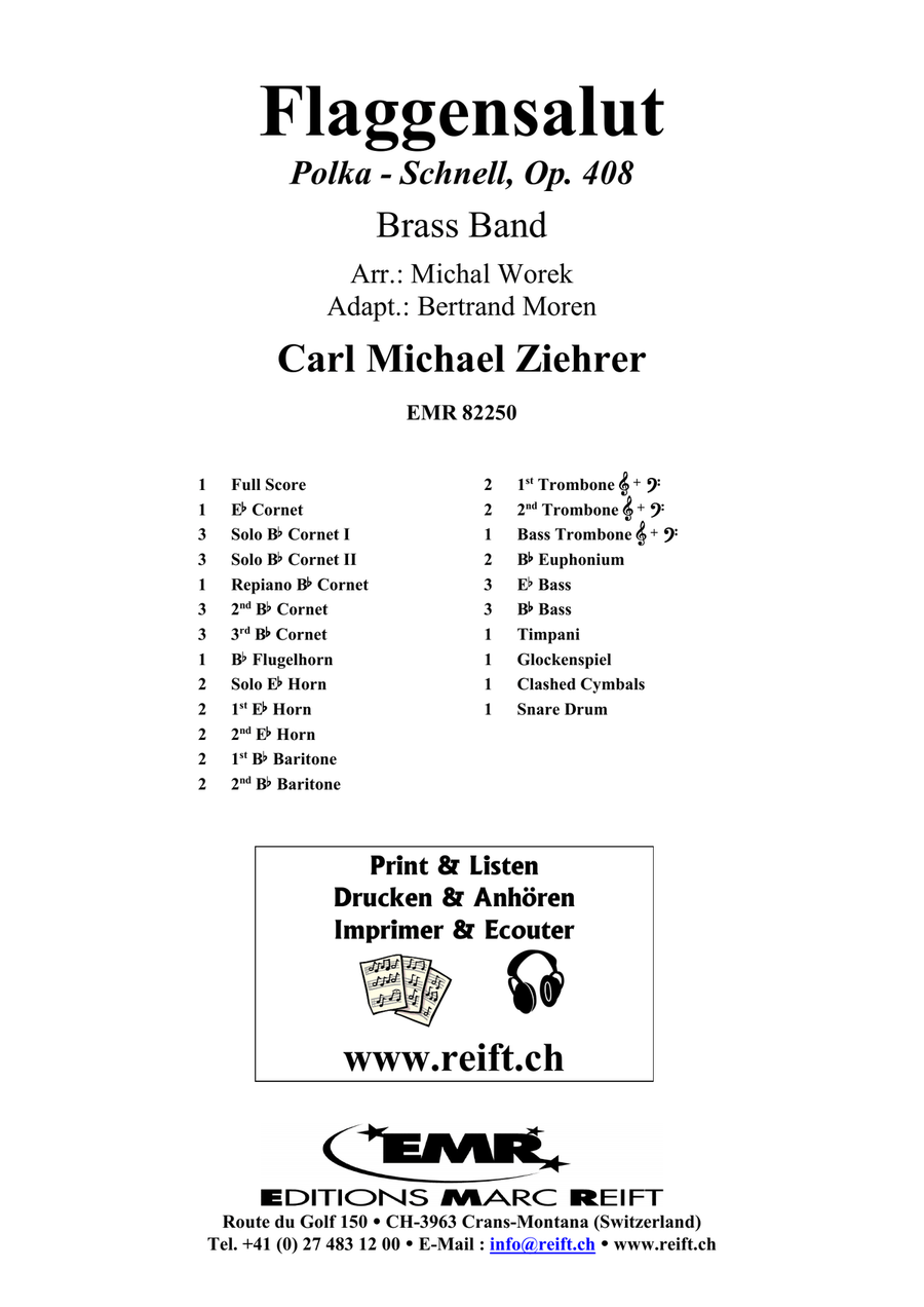 Flaggensalut Flaggensalut Brass Band scores gallery preview page 2