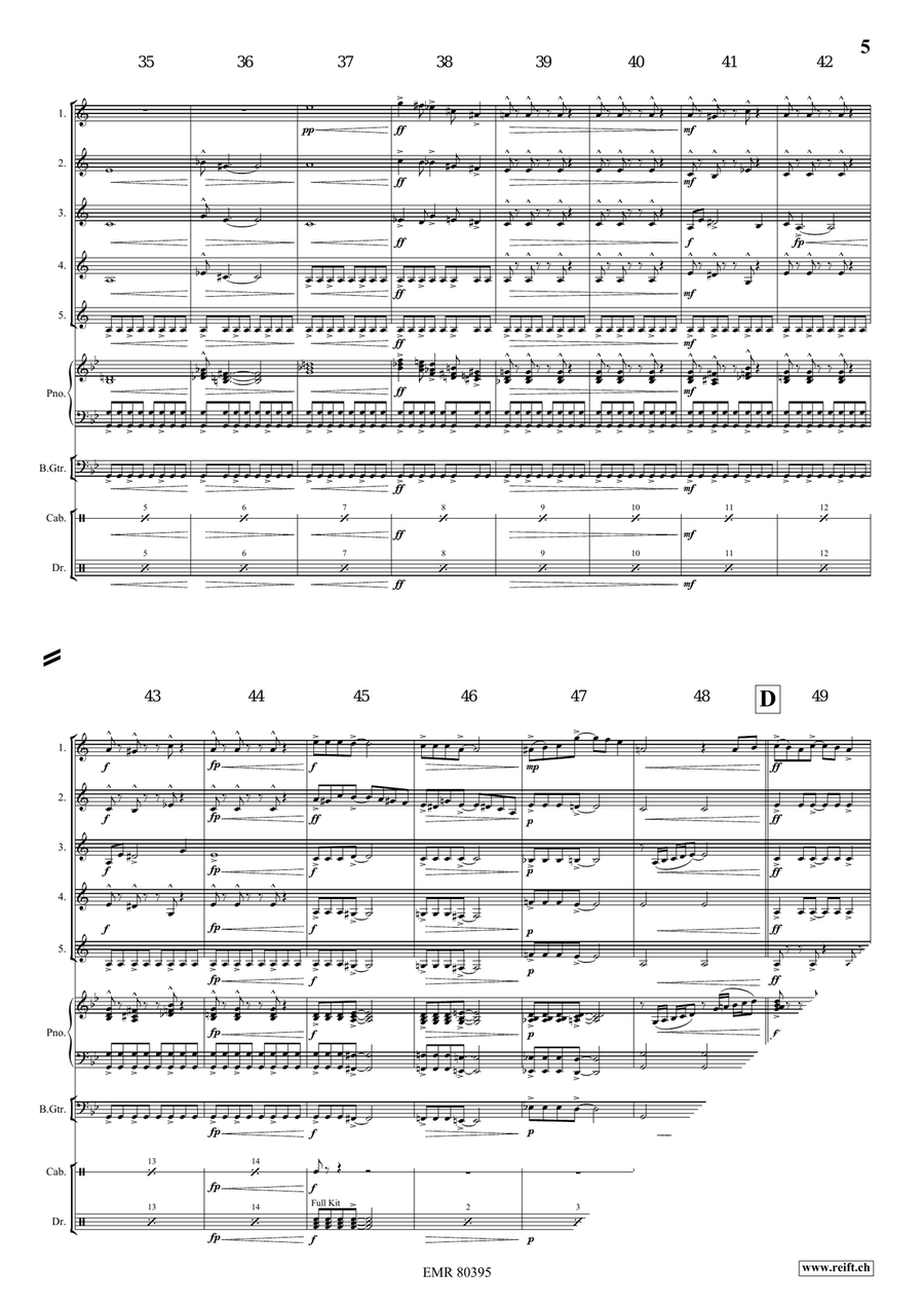 A Jurassic Fantasy A Jurassic Fantasy Cornet scores gallery preview page 6