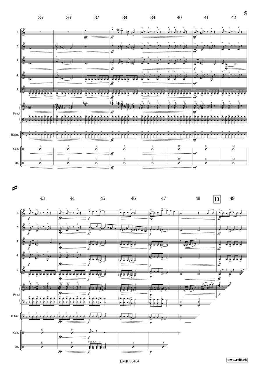 A Jurassic Fantasy A Jurassic Fantasy Horn scores gallery preview page 6