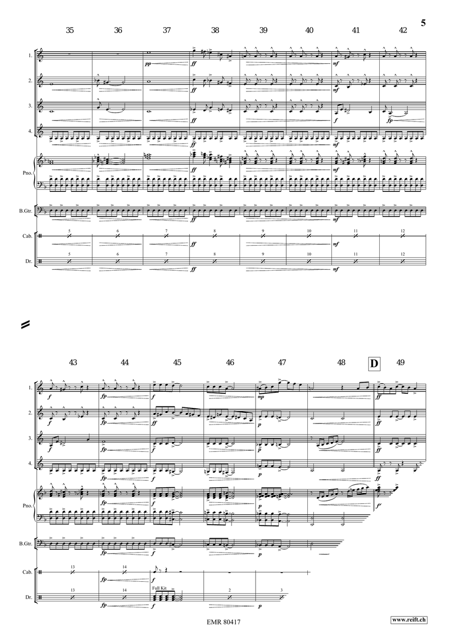 A Jurassic Fantasy A Jurassic Fantasy Horn scores gallery preview page 6