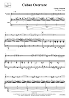 Cuban Overture Cornet scores gallery preview page 4