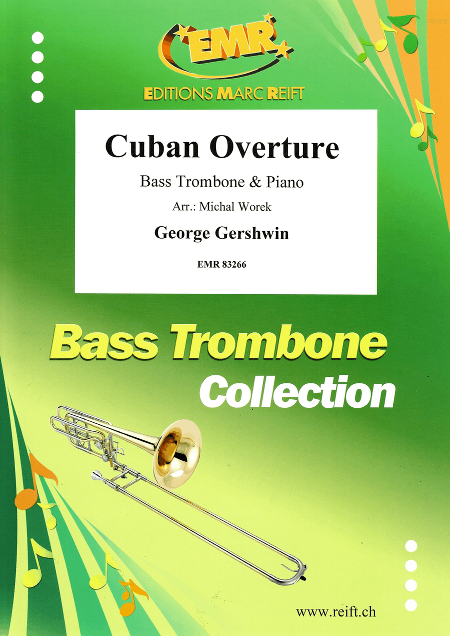Cuban Overture Cuban Overture Bass Trombone scores gallery preview page 1