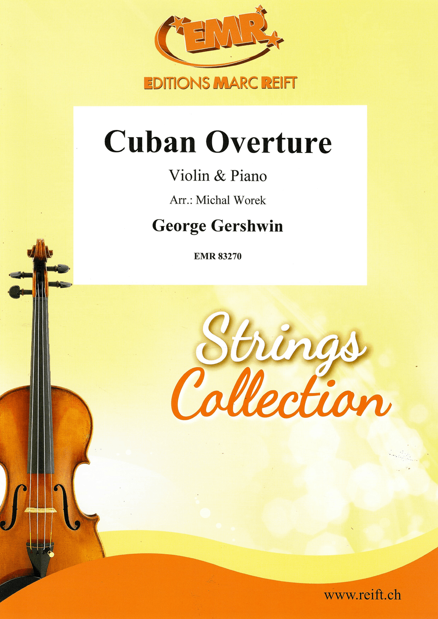 Cuban Overture Cuban Overture Violin Solo scores gallery preview page 1