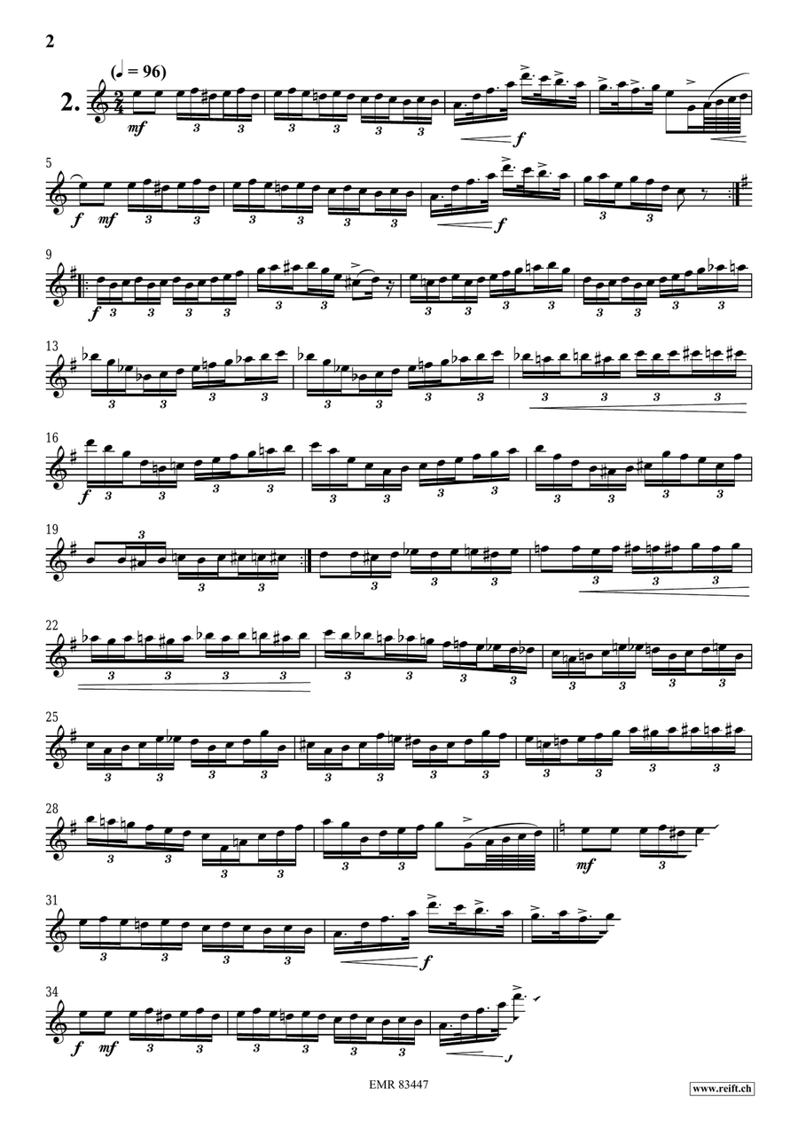 15 Studies 15 Studies Piccolo scores gallery preview page 4