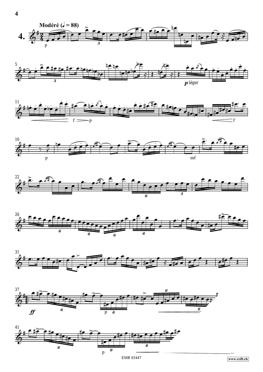 15 Studies 15 Studies Piccolo scores gallery preview page 6