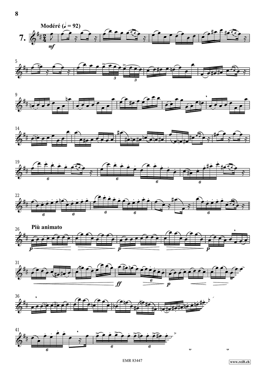 15 Studies 15 Studies Piccolo scores gallery preview page 9