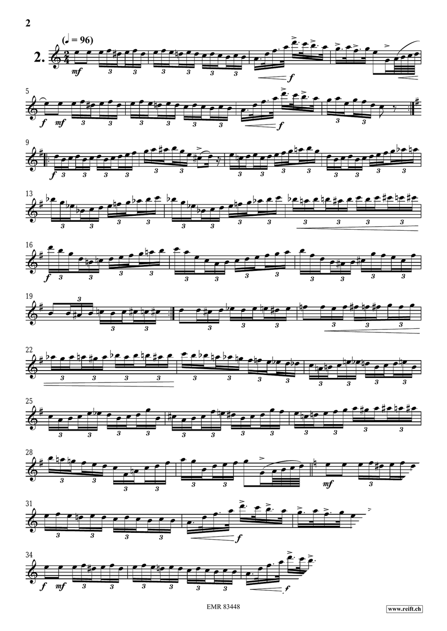 15 Studies 15 Studies Flute Solo scores gallery preview page 4