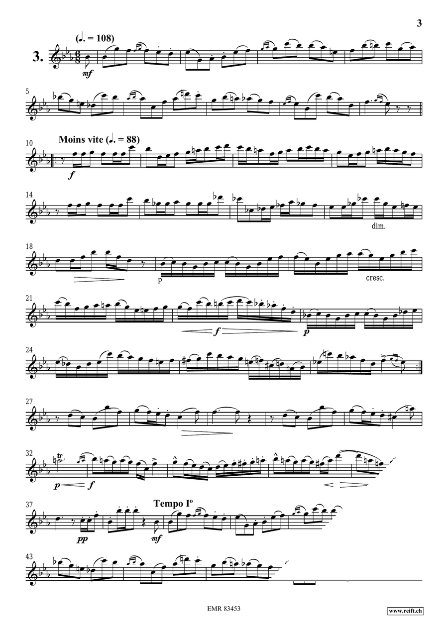 15 Studies 15 Studies Soprano Saxophone scores gallery preview page 5