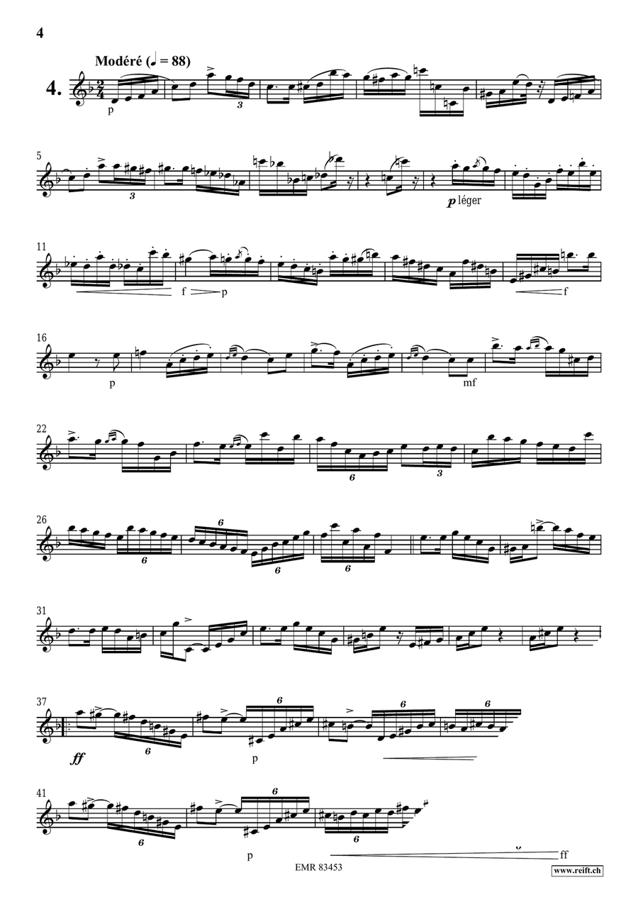 15 Studies 15 Studies Soprano Saxophone scores gallery preview page 6
