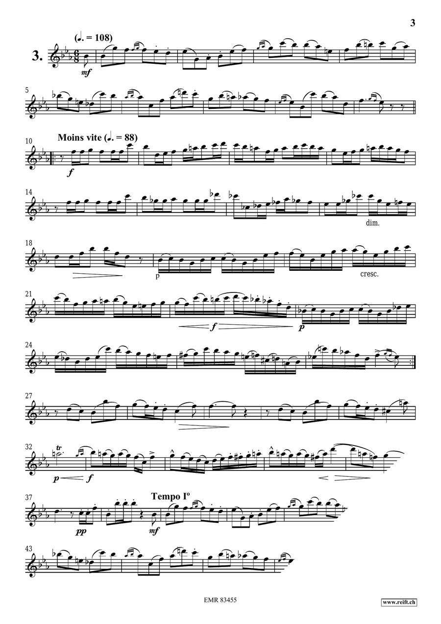 15 Studies 15 Studies Tenor Saxophone scores gallery preview page 5