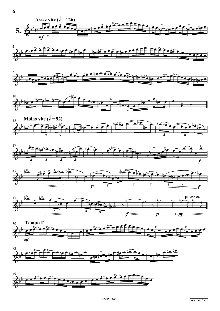 15 Studies 15 Studies Tenor Saxophone scores gallery preview page 7
