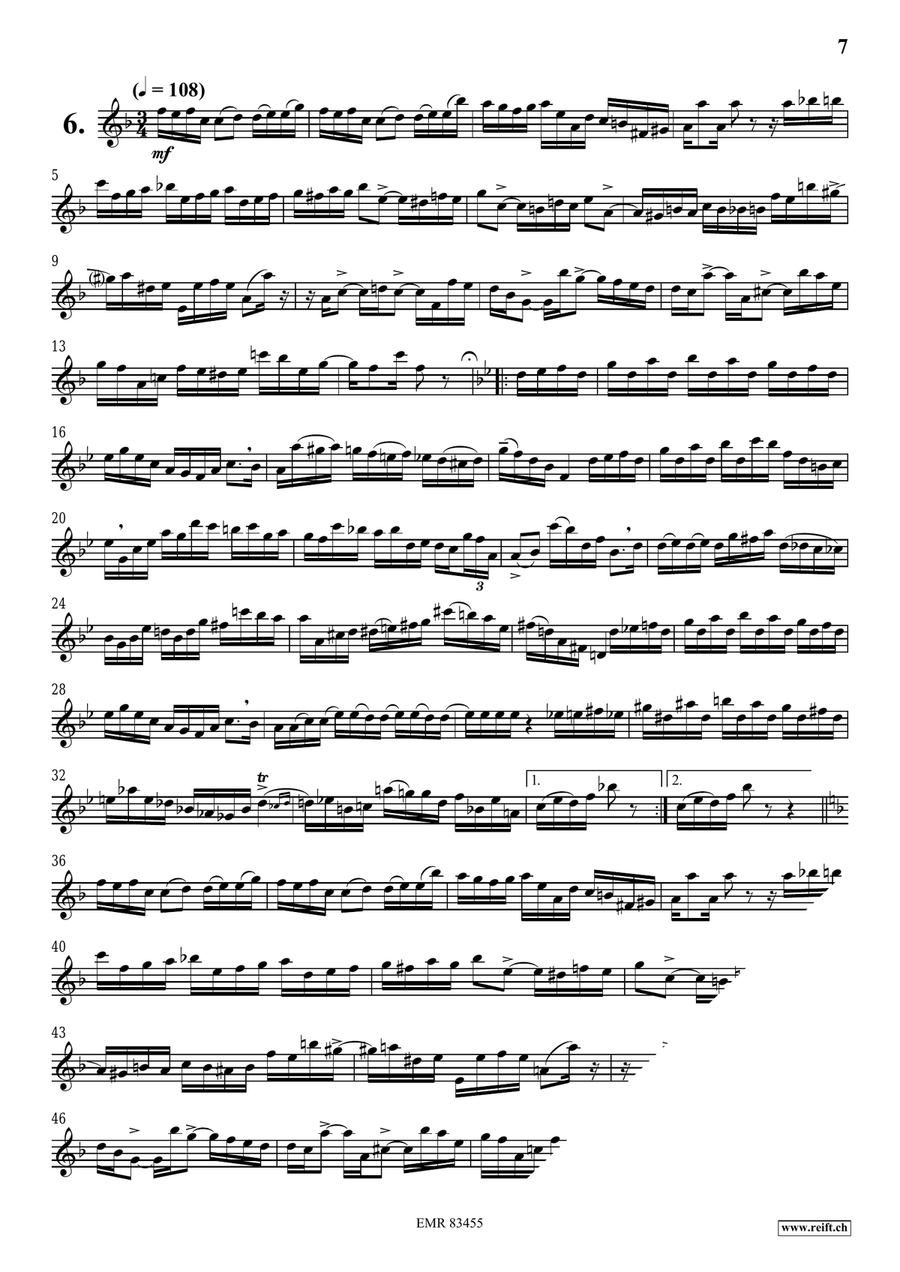 15 Studies 15 Studies Tenor Saxophone scores gallery preview page 8