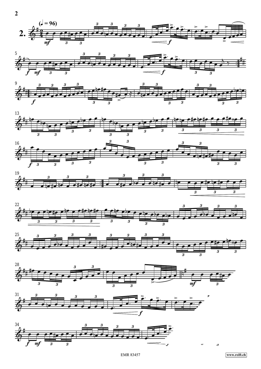 15 Studies 15 Studies Cornet scores gallery preview page 4