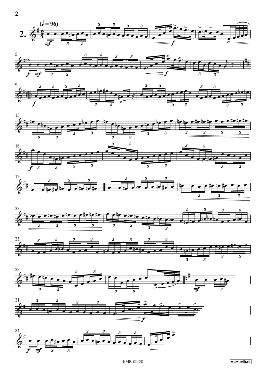 15 Studies 15 Studies Trumpet scores gallery preview page 4