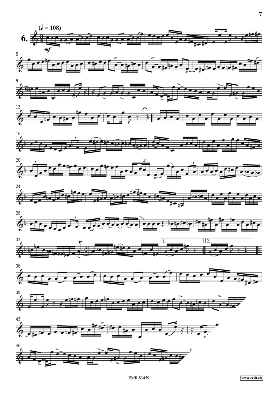 15 Studies 15 Studies Horn scores gallery preview page 8