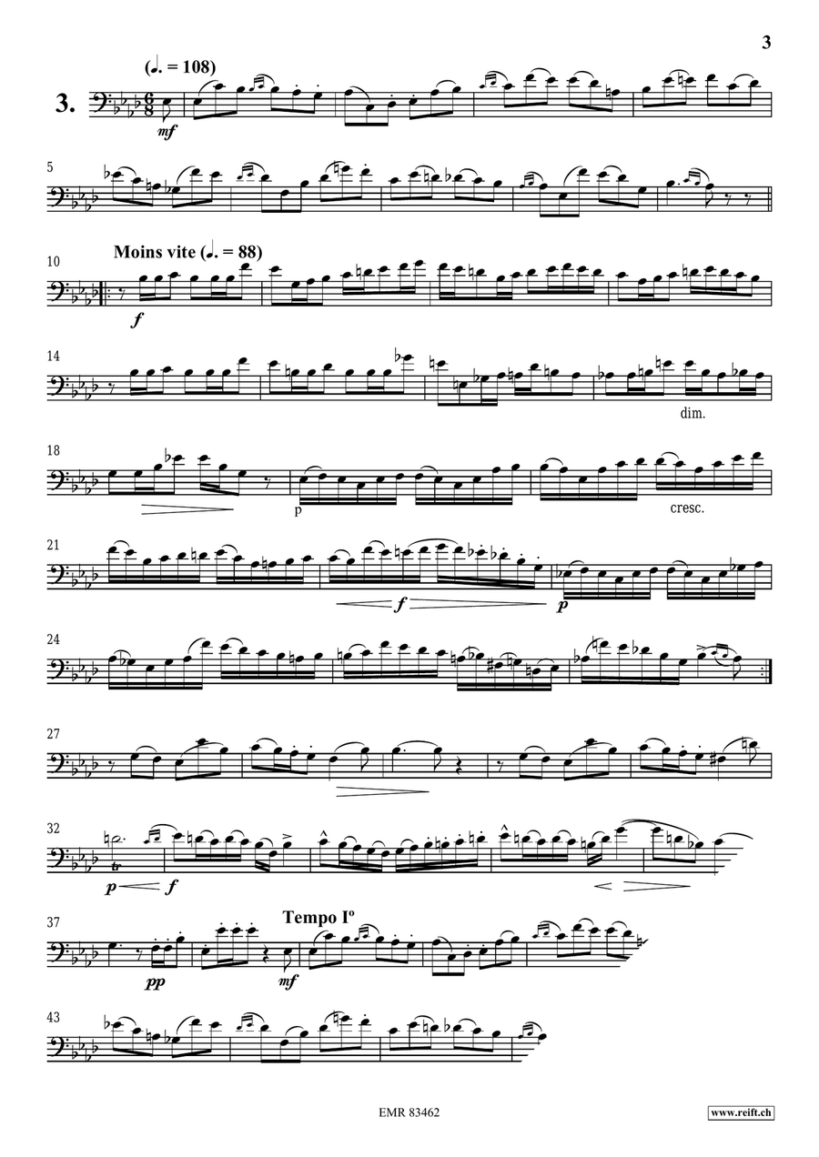 15 Studies 15 Studies Trombone scores gallery preview page 5